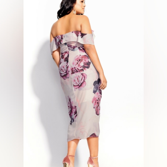 City Chic vintage bloom dress 18M. Va va voom. - Picture 4 of 8